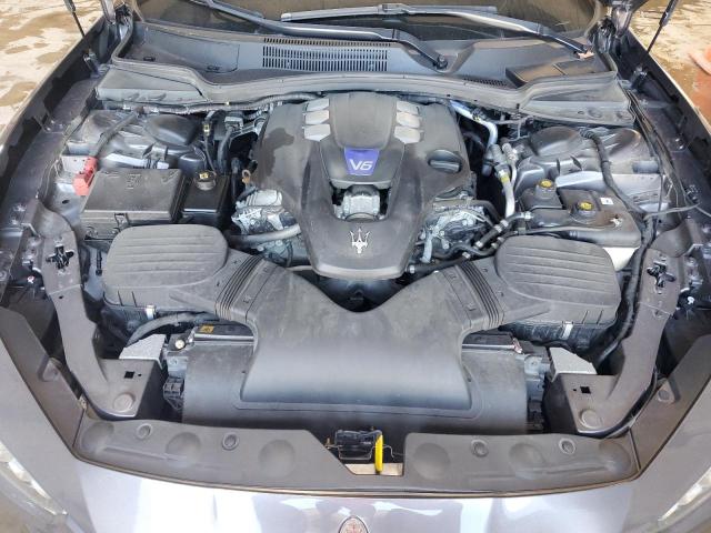 ZAM57RTA4F1154381 - 2015 MASERATI GHIBLI S GRAY photo 11