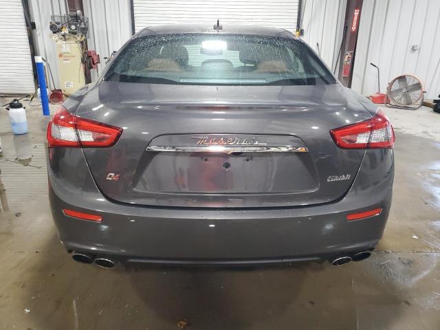 ZAM57RTA4F1154381 - 2015 MASERATI GHIBLI S GRAY photo 6