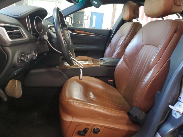 ZAM57RTA4F1154381 - 2015 MASERATI GHIBLI S GRAY photo 7