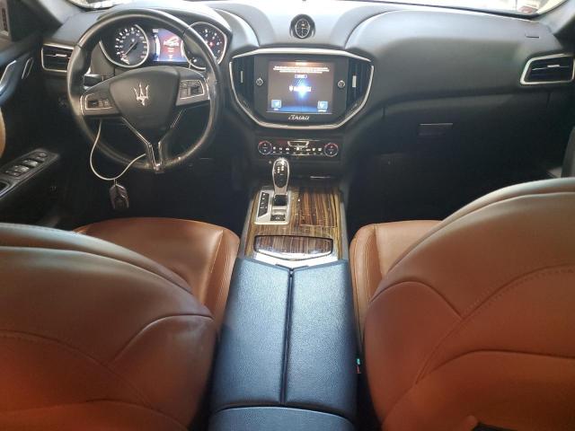 ZAM57RTA4F1154381 - 2015 MASERATI GHIBLI S GRAY photo 8