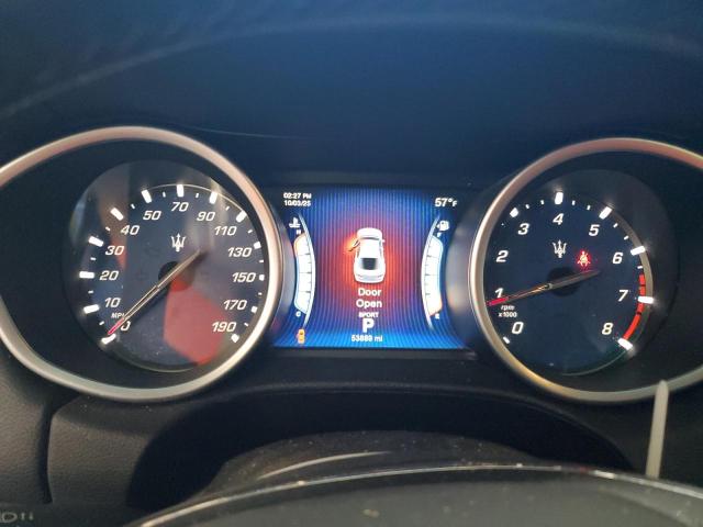 ZAM57RTA4F1154381 - 2015 MASERATI GHIBLI S GRAY photo 9