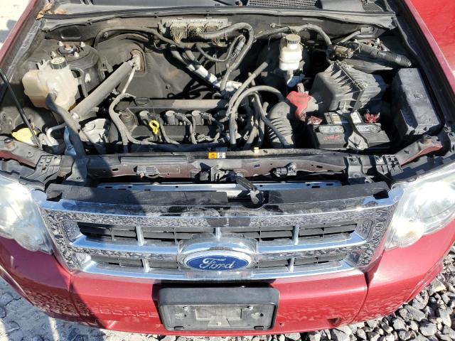 1FMCU0C74AKC41376 - 2010 FORD ESCAPE XLS MAROON photo 12