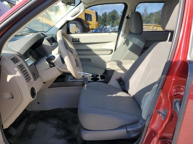 1FMCU0C74AKC41376 - 2010 FORD ESCAPE XLS MAROON photo 7