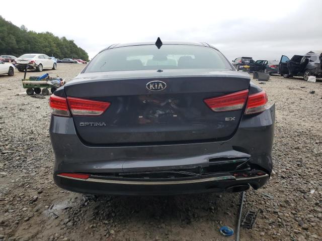 5XXGU4L38HG131560 - 2017 KIA OPTIMA EX CHARCOAL photo 6