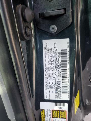 5TEUX4EN1AZ673485 - 2010 TOYOTA TACOMA ACCESS CAB Կանաչ լուսանկար 12