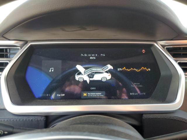 5YJSA1CN4DFP06737 - 2013 TESLA MODEL S Weiß Foto 9