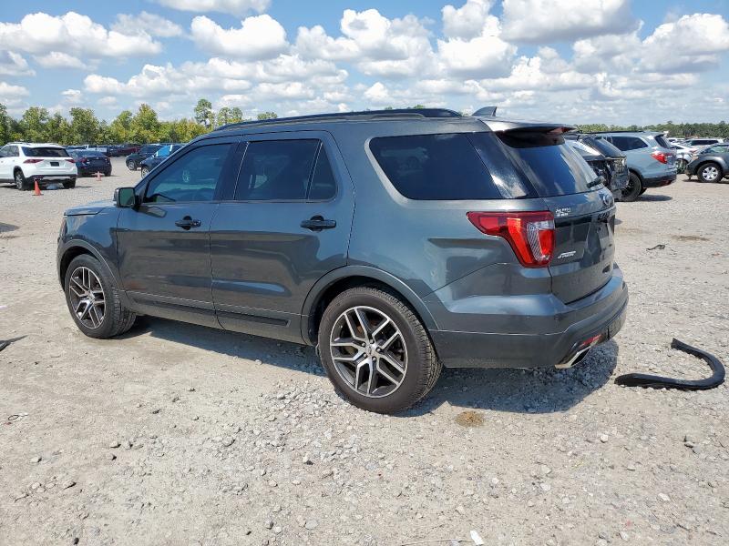 1FM5K8GT7HGA68826 - 2017 FORD EXPLORER SPORT GRAY photo 2