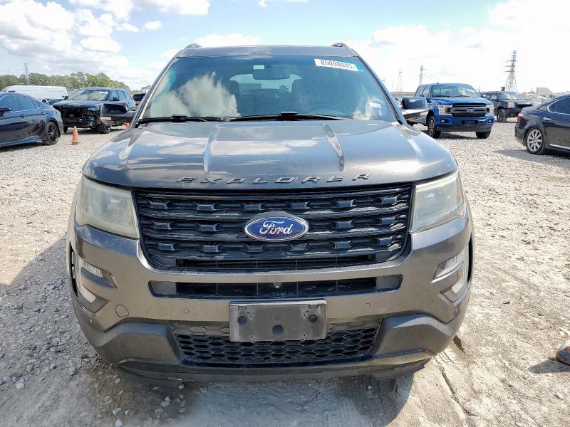1FM5K8GT7HGA68826 - 2017 FORD EXPLORER SPORT GRAY photo 5