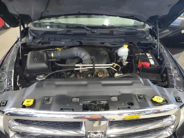 1C6RD7GTXCS180687 - 2012 DODG RAM 1500 SLT BLACK photo 11