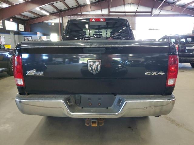 1C6RD7GTXCS180687 - 2012 DODG RAM 1500 SLT BLACK photo 6