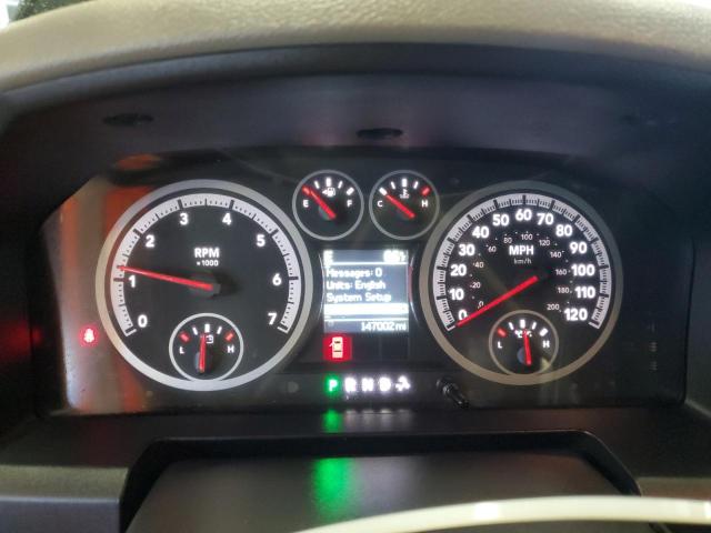 1C6RD7GTXCS180687 - 2012 DODG RAM 1500 SLT BLACK photo 9