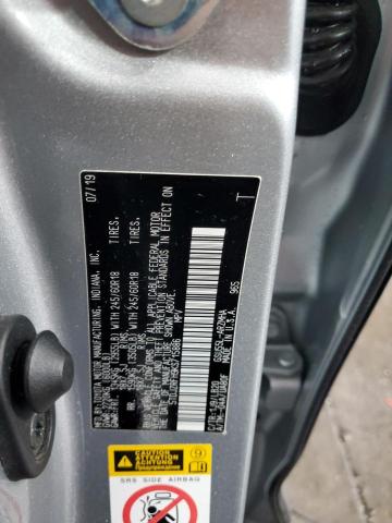 5TDJZRFH9KS715886 - 2019 TOYOTA HIGHLANDER SE SILVER photo 14