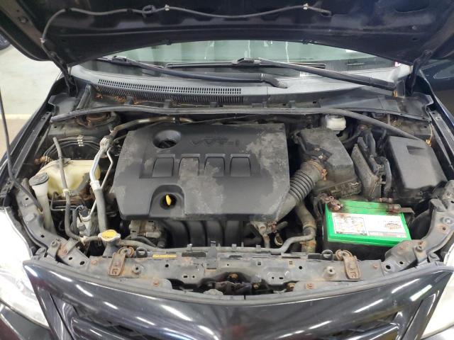 2T1BU4EE2CC861943 - 2012 TOYT COROLLA BASE BLACK photo 11