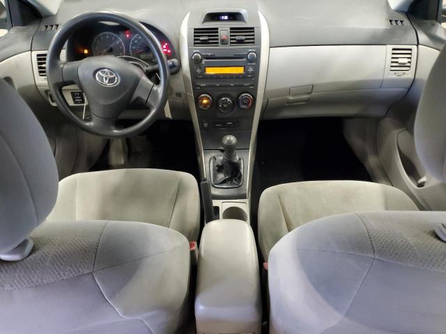 2T1BU4EE2CC861943 - 2012 TOYT COROLLA BASE BLACK photo 8