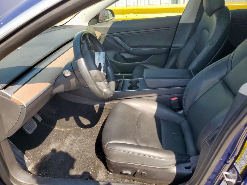 5YJ3E1EA4JF118318 - 2018 TESLA MODEL 3 蓝色 照片 7