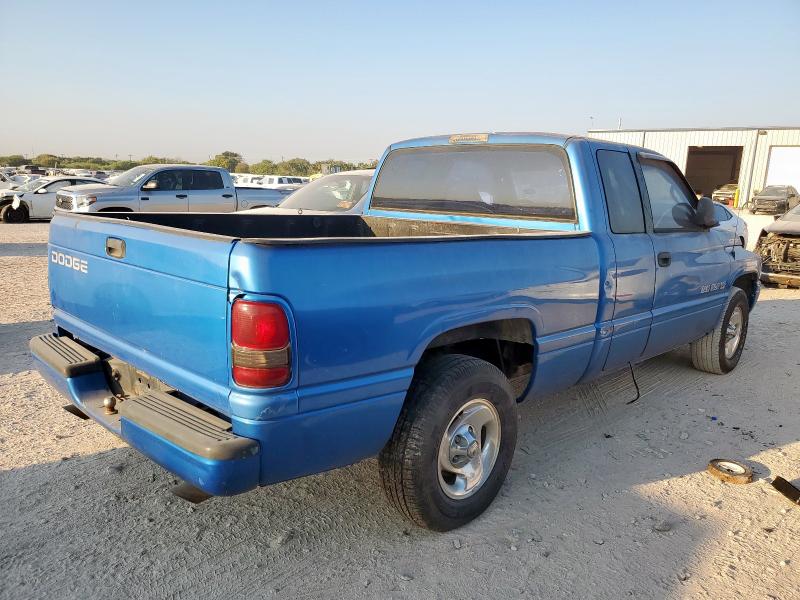 3B7HC13Y3XG181523 - 1999 DODGE RAM 1500 BLUE photo 3