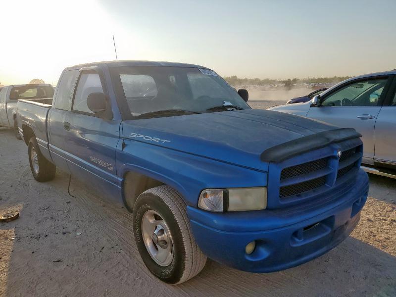 3B7HC13Y3XG181523 - 1999 DODGE RAM 1500 BLUE photo 4