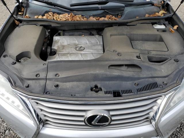 2T2BK1BA6DC165847 - 2013 LEXUS RX 350 BASE Gümüş foto 12