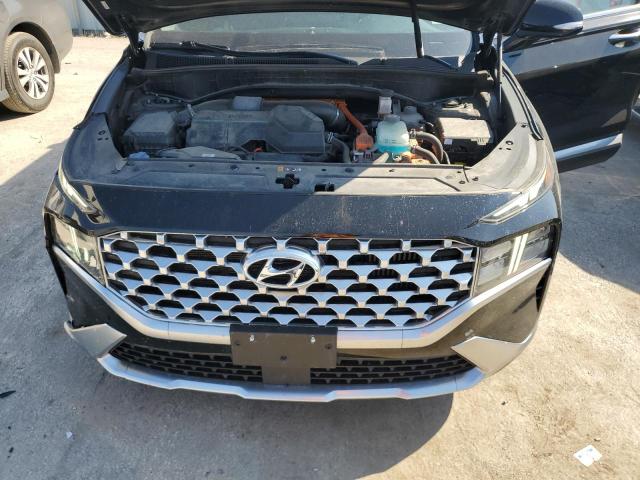 KM8S6DA24NU019242 - 2022 HYUNDAI SANTA FE SEL BLACK photo 12