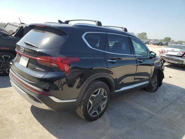 KM8S6DA24NU019242 - 2022 HYUNDAI SANTA FE SEL BLACK photo 3