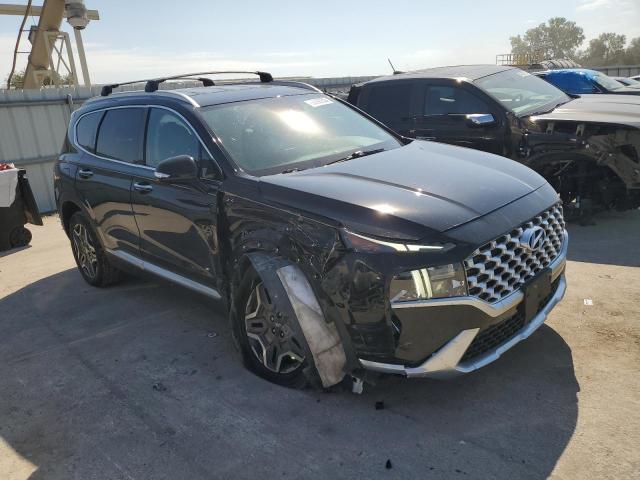 KM8S6DA24NU019242 - 2022 HYUNDAI SANTA FE SEL BLACK photo 4