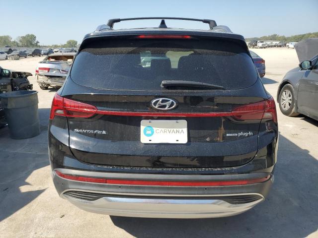 KM8S6DA24NU019242 - 2022 HYUNDAI SANTA FE SEL BLACK photo 6