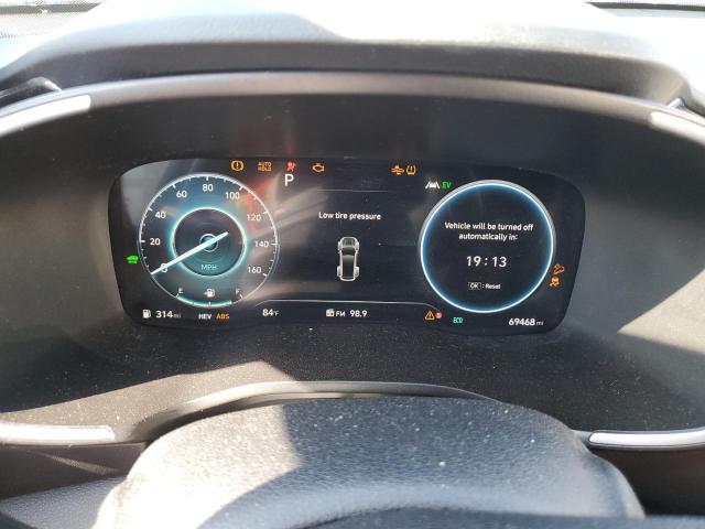 KM8S6DA24NU019242 - 2022 HYUNDAI SANTA FE SEL BLACK photo 9