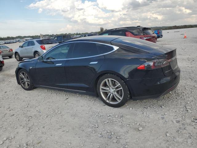 5YJSA1DN0DFP07916 - 2013 TESLA MODEL S Schwarz Foto 2