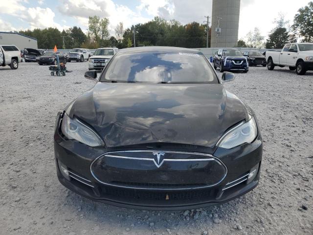 5YJSA1DN0DFP07916 - 2013 TESLA MODEL S Schwarz Foto 5