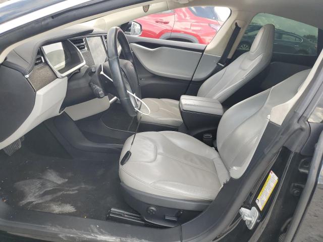 5YJSA1DN0DFP07916 - 2013 TESLA MODEL S Schwarz Foto 7