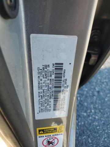 JTDBR38E732005348 - 2003 TOYOTA COROLLA CE CREAM photo 12