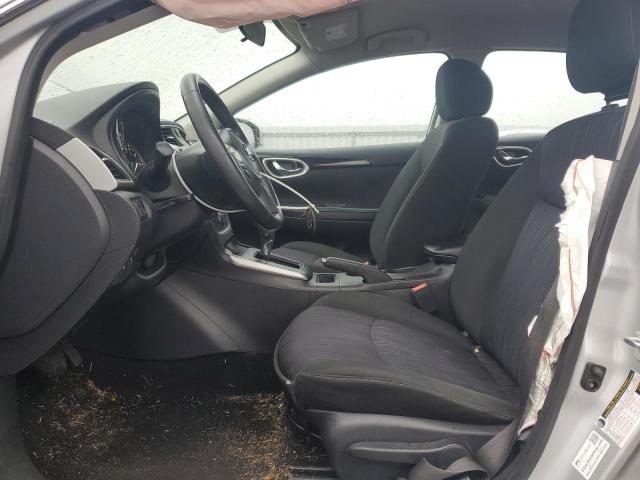 3N1AB7AP8KY345517 - 2019 NISSAN SENTRA S 银色 照片 14