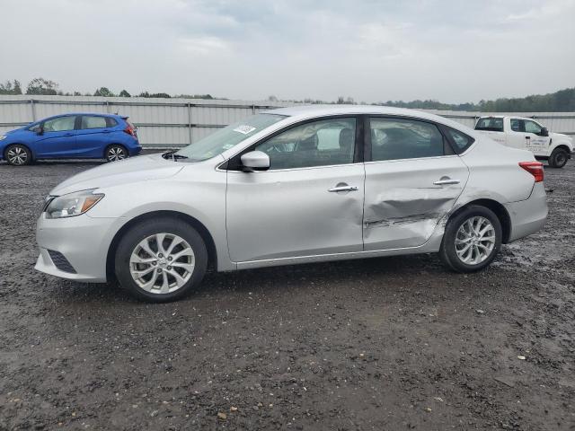 3N1AB7AP8KY345517 - 2019 NISSAN SENTRA S 银色 照片 2