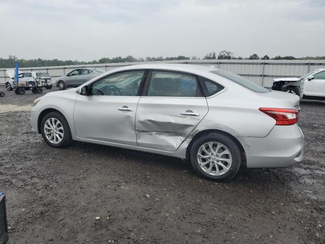 3N1AB7AP8KY345517 - 2019 NISSAN SENTRA S 银色 照片 4