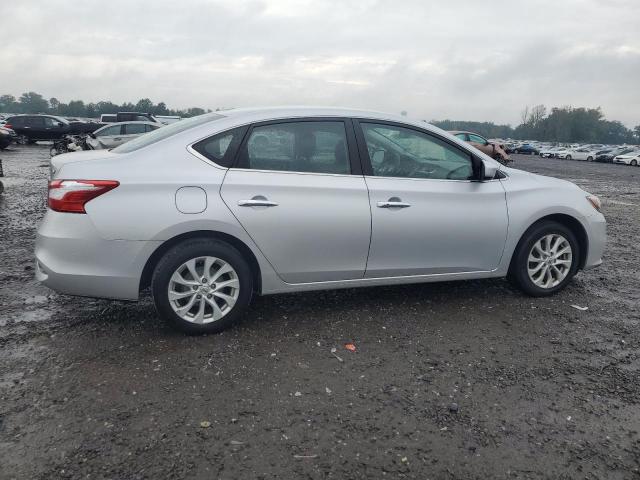 3N1AB7AP8KY345517 - 2019 NISSAN SENTRA S 银色 照片 5