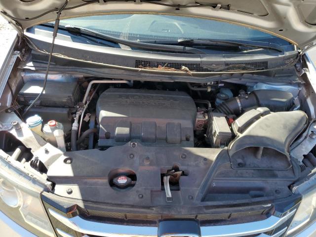 5FNRL5H65EB103279 - 2014 HONDA ODYSSEY EXL SILVER photo 12