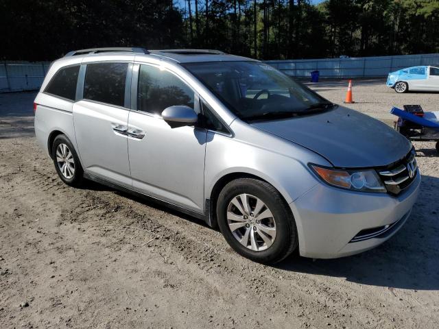 5FNRL5H65EB103279 - 2014 HONDA ODYSSEY EXL SILVER photo 4