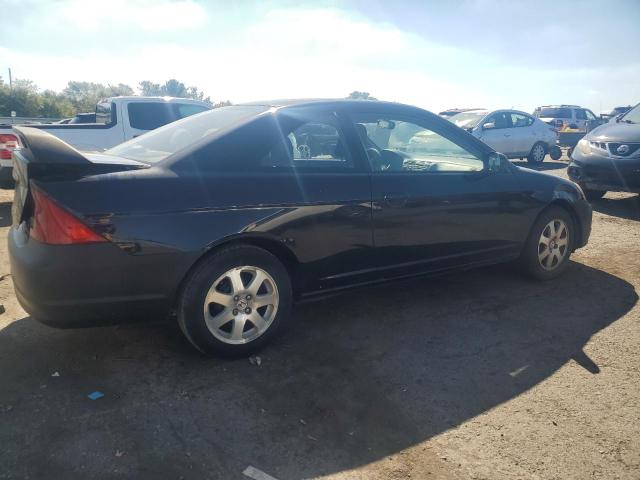 1HGEM21993L051830 - 2003 HONDA CIVIC EX BLACK photo 3