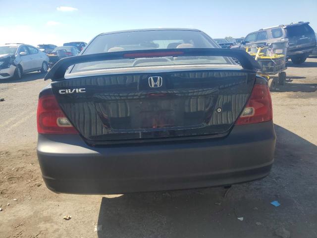 1HGEM21993L051830 - 2003 HONDA CIVIC EX BLACK photo 6