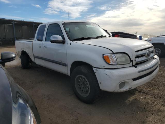 5TBBT44123S417804 - 2003 TOYOTA TUNDRA ACCESS CAB SR5 WHITE photo 4
