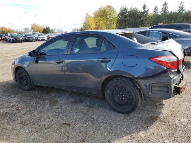 2T1BURHEXEC047177 - 2014 TOYOTA COROLLA L GRAY photo 2