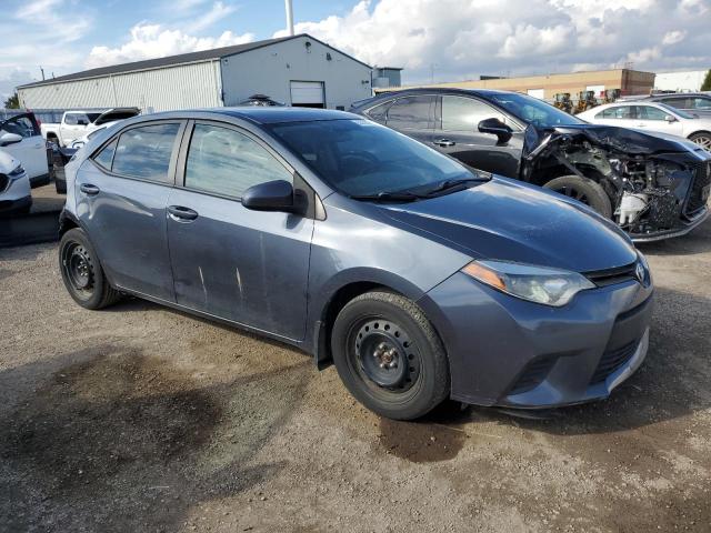 2T1BURHEXEC047177 - 2014 TOYOTA COROLLA L GRAY photo 4