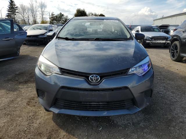 2T1BURHEXEC047177 - 2014 TOYOTA COROLLA L GRAY photo 5