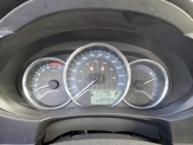 2T1BURHEXEC047177 - 2014 TOYOTA COROLLA L GRAY photo 9