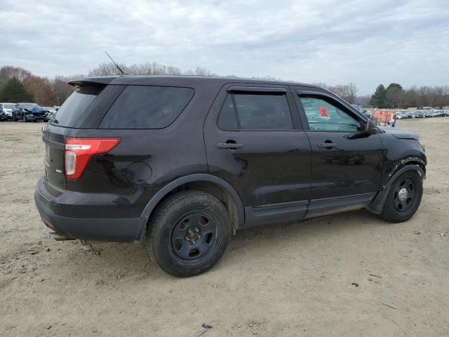 1FM5K8AR2EGB79843 - 2014 FORD EXPLORER POLICE INTERCEPTOR შავი ფოტო 3