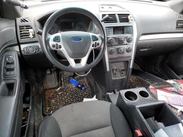 1FM5K8AR2EGB79843 - 2014 FORD EXPLORER POLICE INTERCEPTOR შავი ფოტო 8