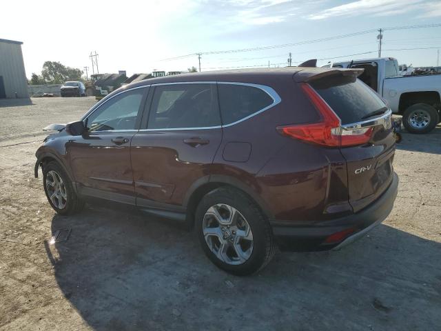 7FARW1H59JE043111 - 2018 HONDA CR-V EX BURGUNDY photo 2