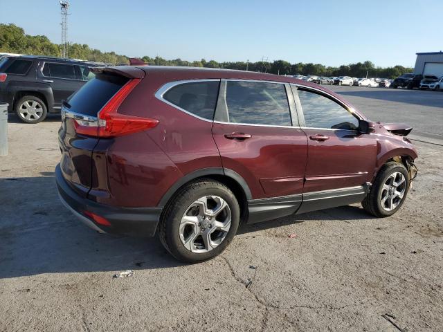 7FARW1H59JE043111 - 2018 HONDA CR-V EX BURGUNDY photo 3