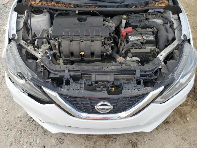 3N1AB7AP7KY322567 - 2019 NISSAN SENTRA S WHITE photo 11