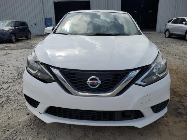 3N1AB7AP7KY322567 - 2019 NISSAN SENTRA S WHITE photo 5